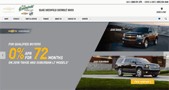 Desktop Screenshot of blakegreenfieldchevroletbuick.com